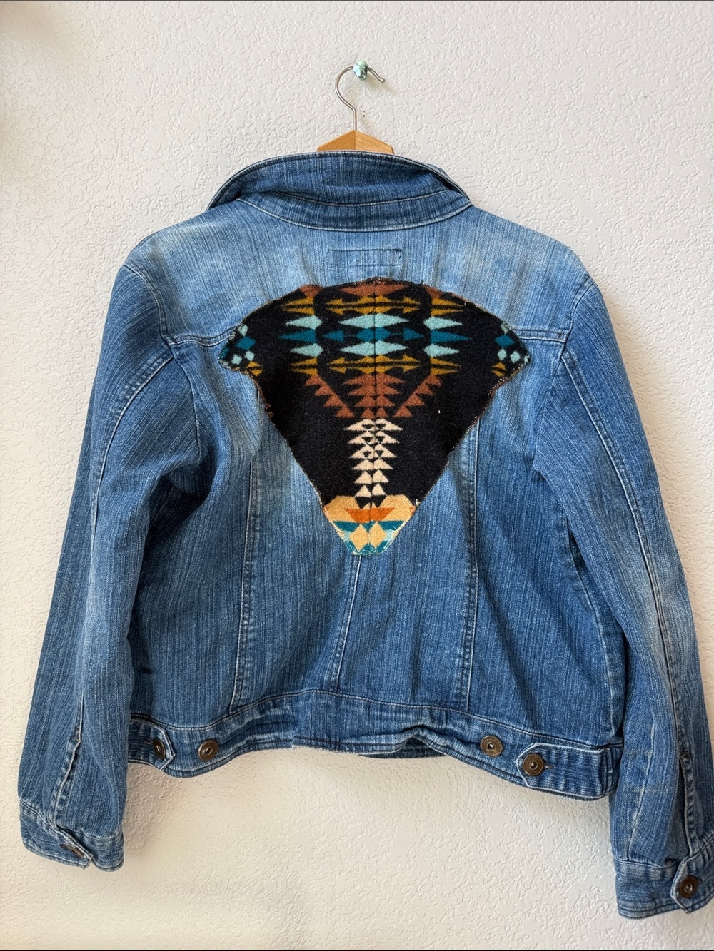Denim Jacket Handmade Decorations - Picture 6 of 6